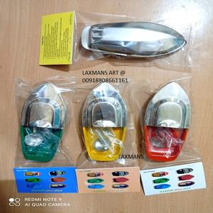 Pop Pop LAXMANS Bateaux à vapeur en métal, assortiment de 8 couleurs, 14 cm, modèle de jouet pour enfants alimenté par bougie, provenant d'Inde - Product Image 2