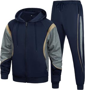 Conjunto Deportivo Personalizado para Hombre 2025, 100% Algodón Ecológico, Transpirable, de Secado Rápido, con Capucha, para Invierno - Product Image 6