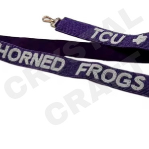 Tcu Grenouilles À Cornes Perlées Sac À Main Sangle Personnalisé Or Blanc Perle De Rocaille Sac Sangles Accessoires Sacs Sac Spécial Pièces Accessoires - Product Image 1