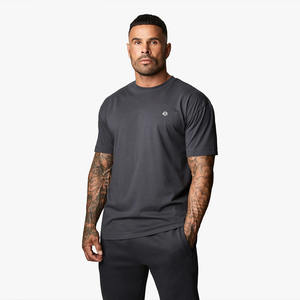 Gran oferta 100% algodón pesado Camiseta de gran tamaño personalizado Casual sólido para hombres y mujeres estilo Hip Hop ajuste suelto hecho Pakistán - Product Image 1