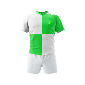 Uniformes de rugby 100% polyester sport professionnel maillot et short de rugby ensembles d'uniformes de rugby à séchage rapide et respirant - Product Image 5