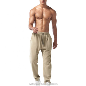 Men's Lightweight High Waist Flare <b>Jogger</b> Pants Fleece Cotton Drawstring Wholesale Canvas Sweatpants Loose Fit High Quality - Product Image 6