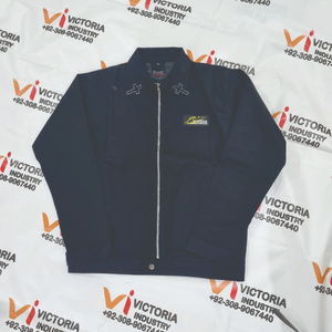 2026 Breathable Custom Embroidery <b>Jackets</b> Plus Size <b>Canvas</b> <b>Work</b> <b>Jacket</b> Stretch Cotton Twill Bomber <b>Jacket</b> - Product Image 6
