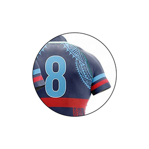 Ropa deportiva Uniformes de rugby Logotipo personalizado Diseño de calidad promocional Uniformes de rugby ligeros transpirables de larga duración al por mayor - Product Image 5