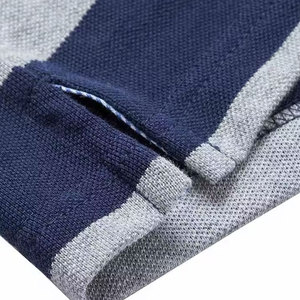 T-shirt polo confortable de style de la rue pour hommes, tenue ajustée, polo de couleur personnalisée pour hommes, nouvel arrivage - Product Image 5