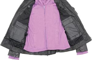 Chaqueta universitaria chaqueta de cuero con estilo para mujer diferentes colores disponibles al mejor precio chaqueta de alta calidad con bolsillo para pistola - Product Image 4