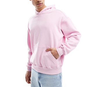 Sudaderas con Capucha de Invierno de Alta Calidad en Poliéster/Algodón para Hombre, Estilo Hip Hop Urbano, Transpirables, de Secado Rápido, con Estampado Puff - Product Image 1
