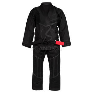 Kimono negro de Pakistán de alta calidad BJJ Gi Jiu Jitsu uniforme de artes marciales al por mayor 350 GS BJJ Gi uniforme - Product Image 2