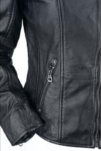 Veste en cuir véritable élégante de haute qualité pour femmes, durable et respirante pour un look intemporel - Product Image 3