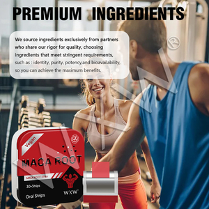 Tiras Orales de Raíz de Maca para Mejorar el Rendimiento Físico, Absorción Rápida, Aumento de Energía, Orgánico, Vegano, Excelente Precio - Product Image 3