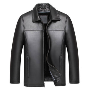 Venta al por mayor de logotipo personalizado de alta calidad de hombre chaquetas de cuero de moto superventas chaqueta de moto de cuero genuino al aire libre abrigo de otoño - Product Image 4