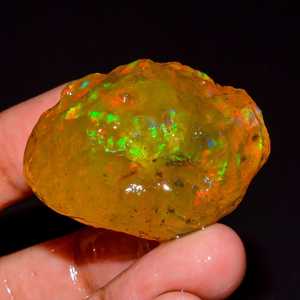 ยอดยอดพลอยหลากสีตามธรรมชาติของชาวเอธิโอเปียโอปอลสีเปลวไฟหลวมเครื่องประดับคริสต์มาสขายส่ง - Product Image 4
