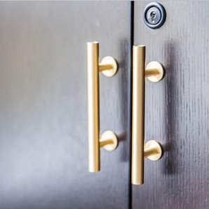 Poignée de tirage en laiton pour portes d'armoires de cuisine avec finition durable pour la décoration moderne de la maison - Product Image 5