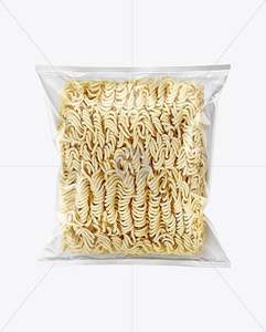 Emballage durable de film en rouleau PE de qualité alimentaire, pochette en mylar imprimée, sacs en plastique PET/VMPET/CPP pour nouilles séchées, couches en aluminium - Product Image 2