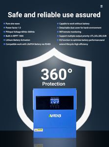 Inversor Híbrido Solar Anenji de 24V 4kW 4000 4kW 4kwi 4.2kW en Stock Inwerter Hybrydowy Magazyn Energii - Product Image 6