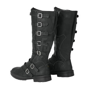 รองเท้าหนังวัวแท้แบบยาวสำหรับผู้ชาย รองเท้าทำงานสั่งตัด รองเท้าลำลองหนังแท้แบบยาวสำหรับผู้ชาย - Product Image 1