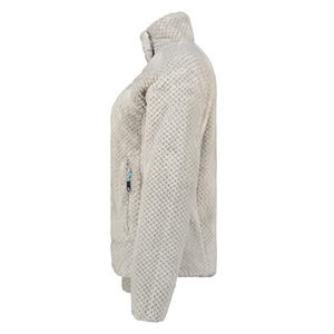 Chaqueta de Forro Polar con Cuello Alto, Elegante, Cómoda y Transpirable para Mujer, Ropa de Invierno, Ajuste Holgado, Chaqueta con Cremallera - Product Image 4