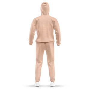 Logo personnalisé Ensemble de survêtement à capuche zippé pour hommes Sportswear Jogger Outfit Fabricant OEM - Product Image 3