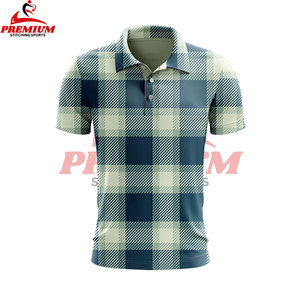 Camisa Polo de Golf Sublimada para Hombre, Camisa de Manga Corta con Estampado de Cuello que Absorbe La Humedad para Golf y Ropa Casual - Product Image 6