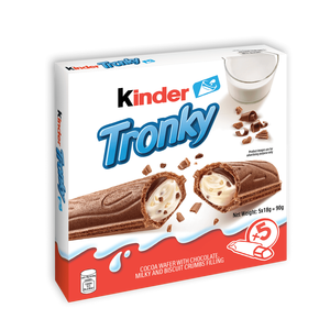 Chocolat Kinder Tronky de haute qualité, nouveau, lot de 5, 90g, collation premium, friandises sucrées, préféré des enfants et des adultes, importé de Chine - Product Image 5