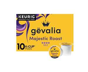 Capsules de café Gevalia Majestic Roast Bold Roast K-Cup, boîte de 10 - Product Image 1
