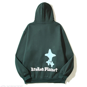 Sweats à capuche imprimés bouffants pour hommes vêtements de sport sweats à capuche imprimés bouffants confortables bonne qualité conception sweats à capuche bouffants - Product Image 4