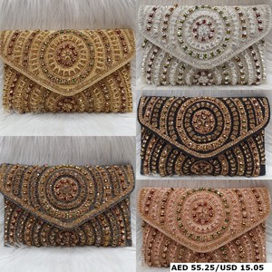 กระเป๋าคลัทช์งานทำมือสุดพิเศษสำหรับผู้หญิงกระเป๋าเจ้าสาวงานแฮนด์เมดสำหรับงานเลี้ยงงานแต่งงานแบบพิเศษสำหรับผู้หญิง - Product Image 2