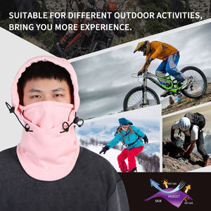 Nouvelle mode, polaire polaire, masque facial complet, ski, thermique, chaud, style personnalisé, respirant, imperméable, balaclavas pour hommes adultes - Product Image 6