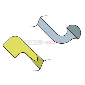 Nucleus Chopper 0.65mm Rotateur de champignon hautement poli Instruments médicaux ophtalmiques Manipulation sûre du noyau Chirurgie de la cataracte - Product Image 4