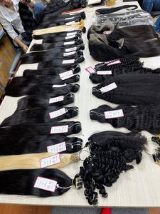 Paquetes de trama de cabello humano virgen brasileño 100% cutículas alineadas sin enredos sin desprendimiento de estilos rectos/ondulados/rizados - Product Image 6