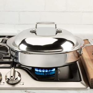 Elegante cazuela de acero inoxidable, utensilios de cocina lujosos, calidad increíble a precio mayorista - Product Image 5