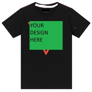 Premium Soft Summer Blank Camiseta para hombre 100% Organic Blended T-shirt Servicio OEM Impresión personalizada casual Tallas grandes Camiseta para hombre - Product Image 1