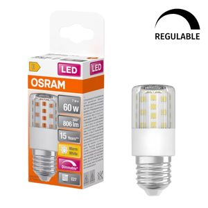 Lámpara Tubular LED Regulable Special T E27 7.3W 2700K 806Lm (Osram 607347) - Product Image 1