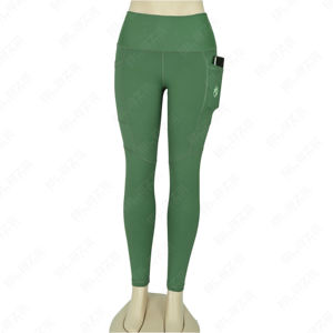 Pantalones de Yoga de cintura alta, pantalones de yoga para mujer, pantalones de entrenamiento con control de barriga, bolsillos móviles elásticos de 4 vías, mallas de yoga con cintura elástica - Product Image 2