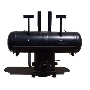 Parrilla de carbón para ahumador de barbacoa de flujo inverso, la más demandada, para remolques de concesiones y tijeras de peluquería - Product Image 2