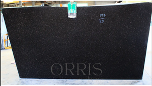 แผ่นหินแกรนิตสีดำกาแล็กซี่สุดหรูทันสมัยและกระเบื้องสำหรับเคาน์เตอร์ขัดเงาสำหรับปูพื้นห้องโถงอพาร์ตเมนต์ โซลูชั่นตกแต่งภายในครบวงจร - Product Image 6