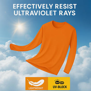 T-shirts de sport pour hommes à manches longues 2026, respirants, à séchage rapide, vêtements de compression, tissu en polyester, multicolores, fitness - Product Image 6