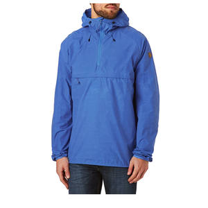 2 colores a prueba de viento de nylon media cremallera hombres por encargo en blanco chaqueta cortavientos hombres - Product Image 2