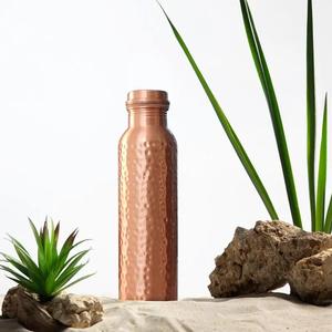 Vente chaude boissons faisant des lunettes Design Vintage façonné solide créatif gobelet épaissi bouteilles en cuivre avantages pour la santé métal - Product Image 3