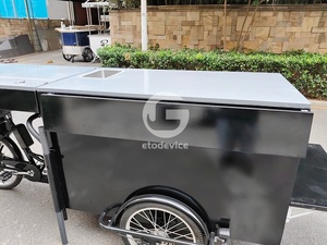Tricycle inversé personnalisé Etodevice, chariot alimentaire mobile, vélo de vente de café pour les affaires de rue - Product Image 5