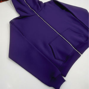 Sweat-shirt à capuche oversize pour homme, à manches longues, avec logo, style streetwear, coupe ample, effet délavé à l'acide, coupe courte - Product Image 3