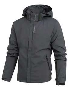 Veste en softshell durable, coupe confortable, matière extensible douce, tissu léger coupe-vent, idéale pour les aventures en plein air, la randonnée - Product Image 2