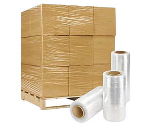 Envoltura elástica de paleta transparente de alta calidad, nueva envoltura retráctil suave de PE fundido, precio de fábrica, película elástica superior - Product Image 6