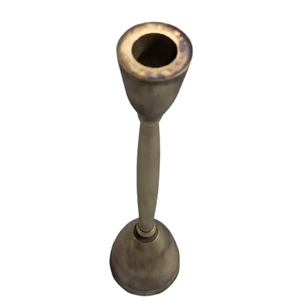 Bougeoir en laiton fait à la main en métal support de chandelier de conception antique de haute qualité à vendre au prix de gros - Product Image 3