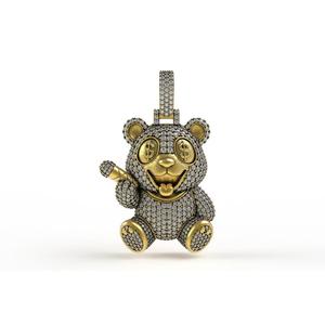 Joyería Hip Hop con Diamantes Personalizados, Colgante de Diamantes para Hombre, Estilo Moderno, Colgante de Diamantes Brillante para Rapero, Joyería con Aspecto Brillante - Product Image 1