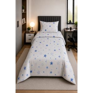 Ensemble de housse de couette simple Ranforce, motif imprimé, taille 14 pouces - Product Image 1