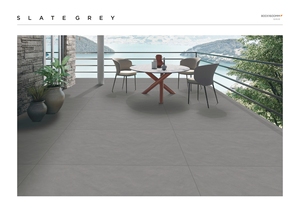 Ceramiq Luxe กระเบื้องโมเสก23X73mm กระเบื้องพอร์ซเลนสีเทาโมเสคสำหรับวิลล่าโรงแรมสระว่ายน้ำสำหรับใช้ในระดับความสูง - Product Image 4