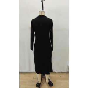 Robe mi-longue en viscose à col roulé et fermeture éclair sur le devant pour femme de Jane's, élégante pour tous les jours, tailles S-XL - Product Image 4