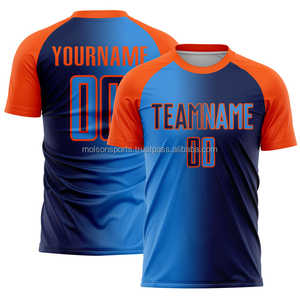 Camiseta de Fútbol para Hombre, Fabricada en Fábrica a Bajo Precio, con Estampado, Transpirable, Cuello Redondo, con Impresión por Transferencia de Calor - Product Image 6