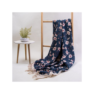 Manta Decorativa de Lino con Textura de Orquídea para Sofá o Cama, para Uso Diario en Habitaciones de Huéspedes, Ideal para Compradores que Buscan un Hogar Natural y Ecológico - Product Image 5